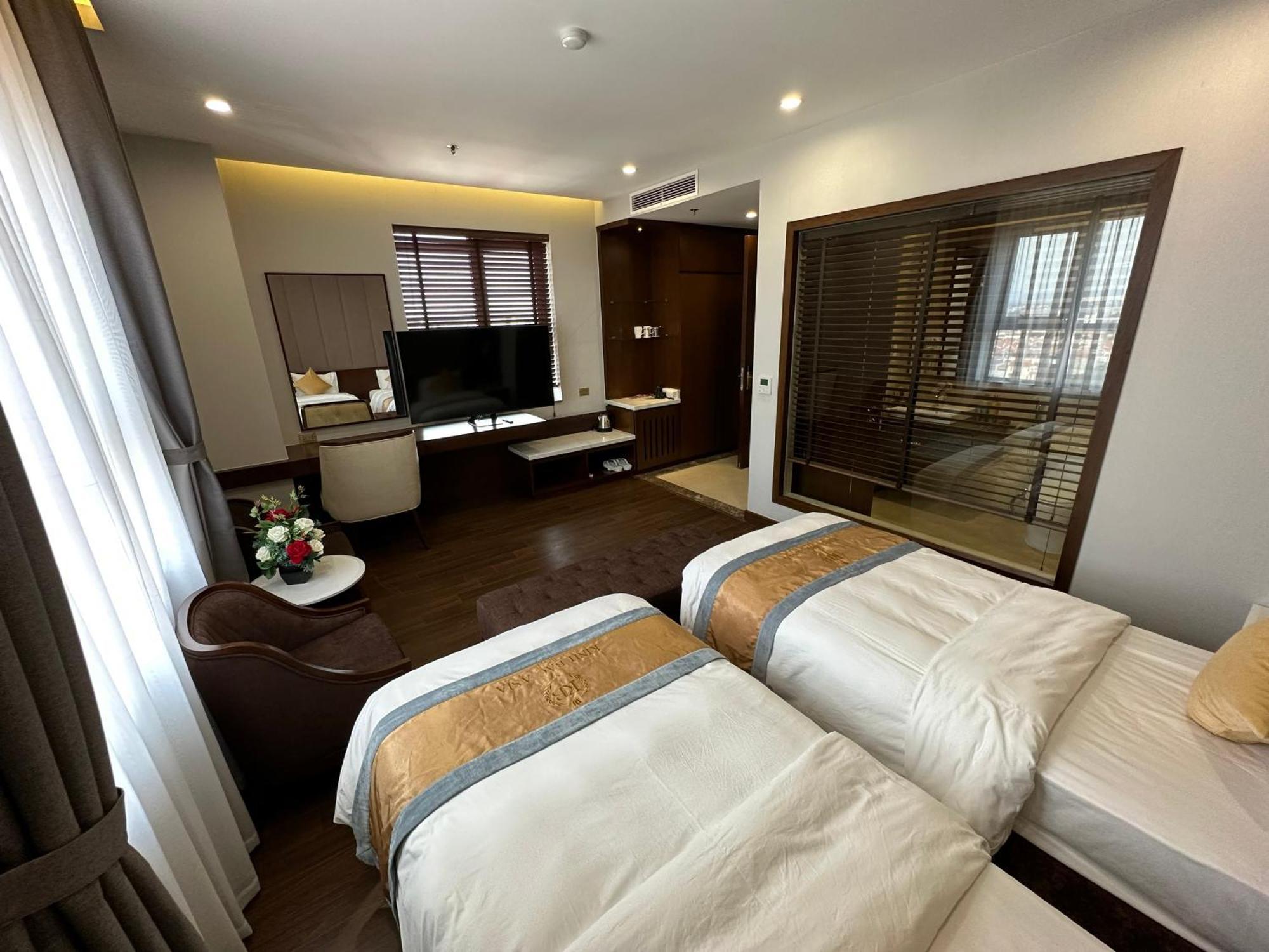 Kinh Bac Palace Hotel Bắc Ninh エクステリア 写真